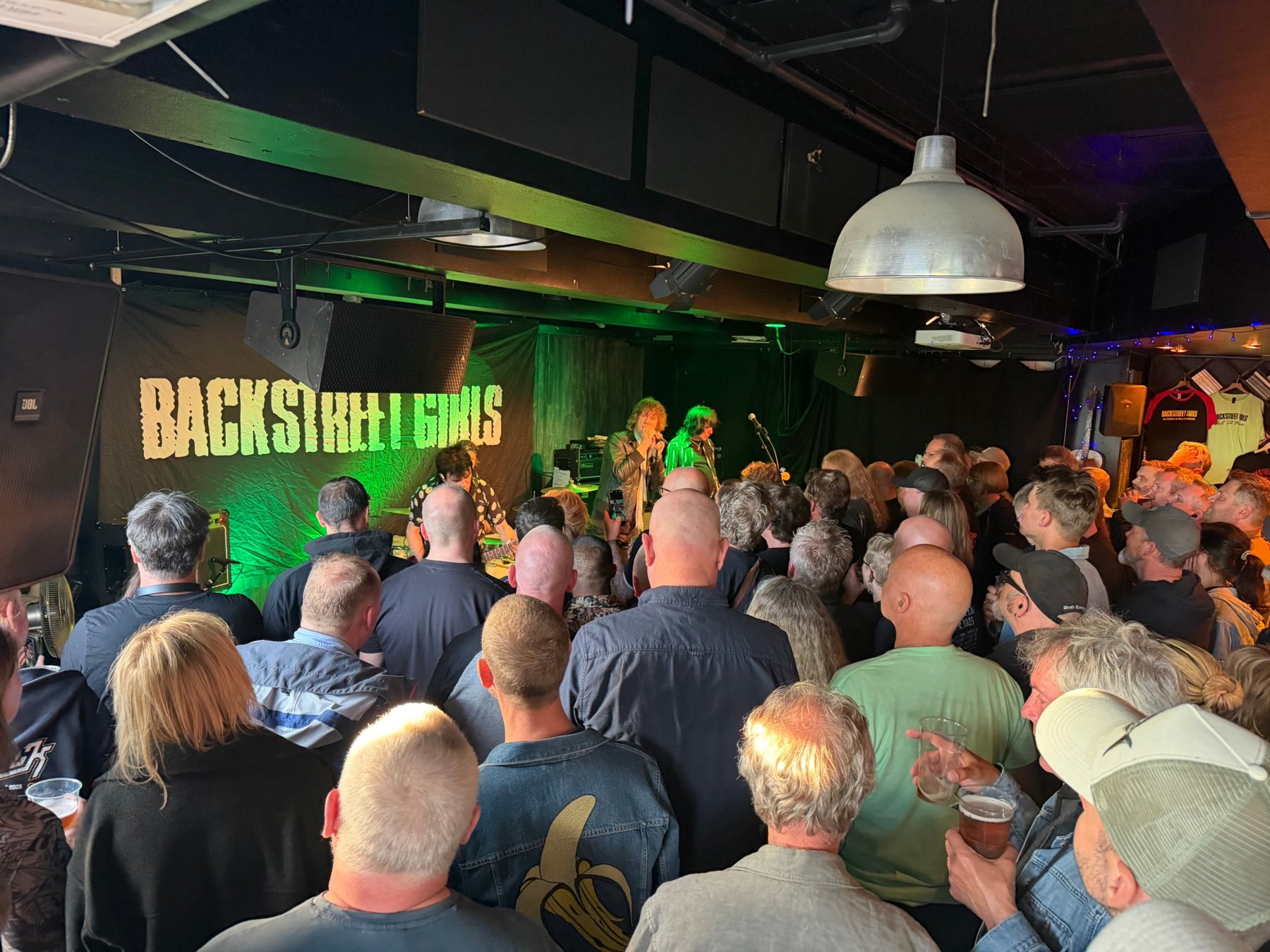 Backstreet Girls på scenen på Kreti og Pleti på Jessheim.