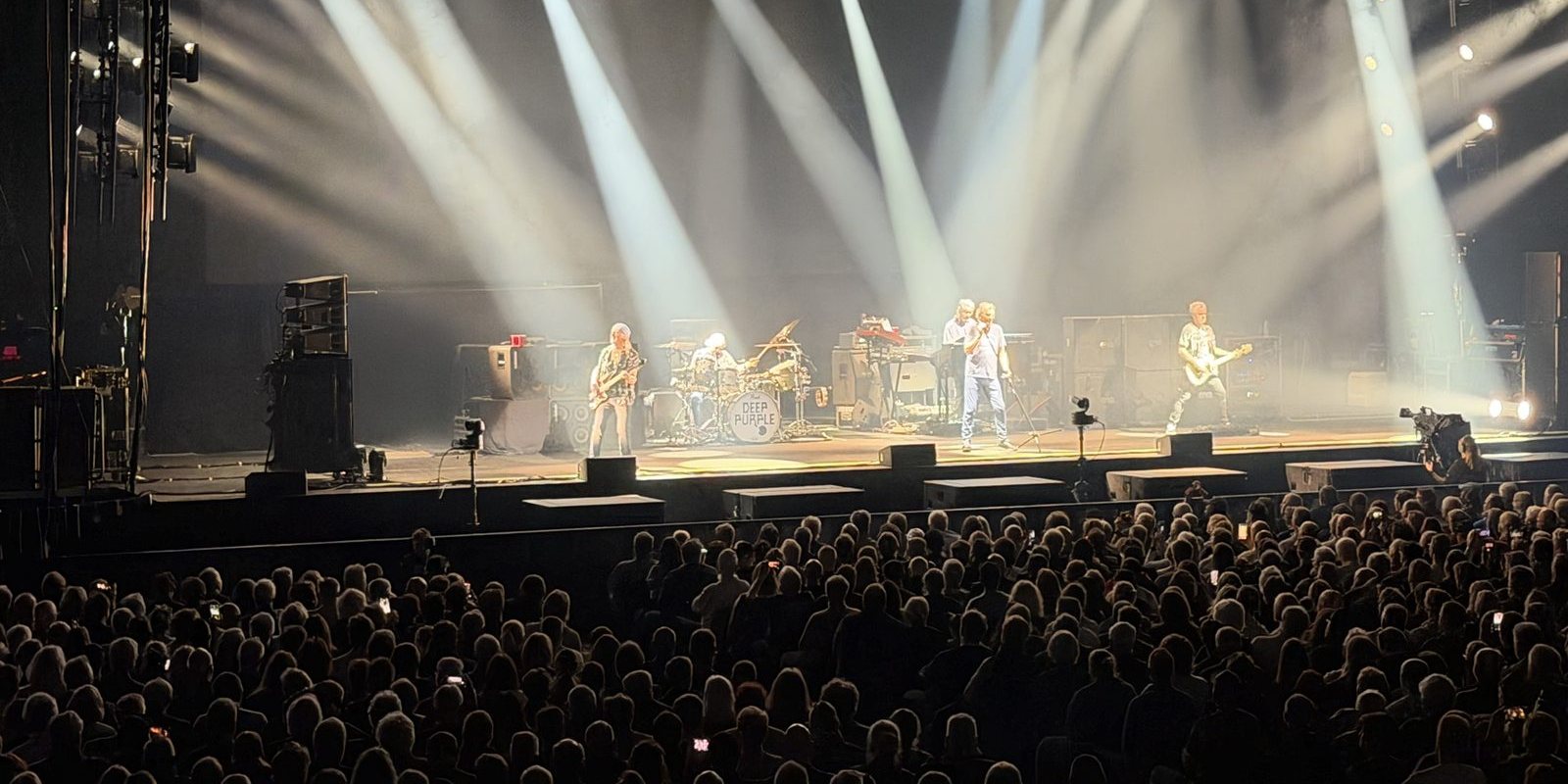Deep Purple i Oslo Spektrum onsdag kveld. Foto: Gunnar Gundersen