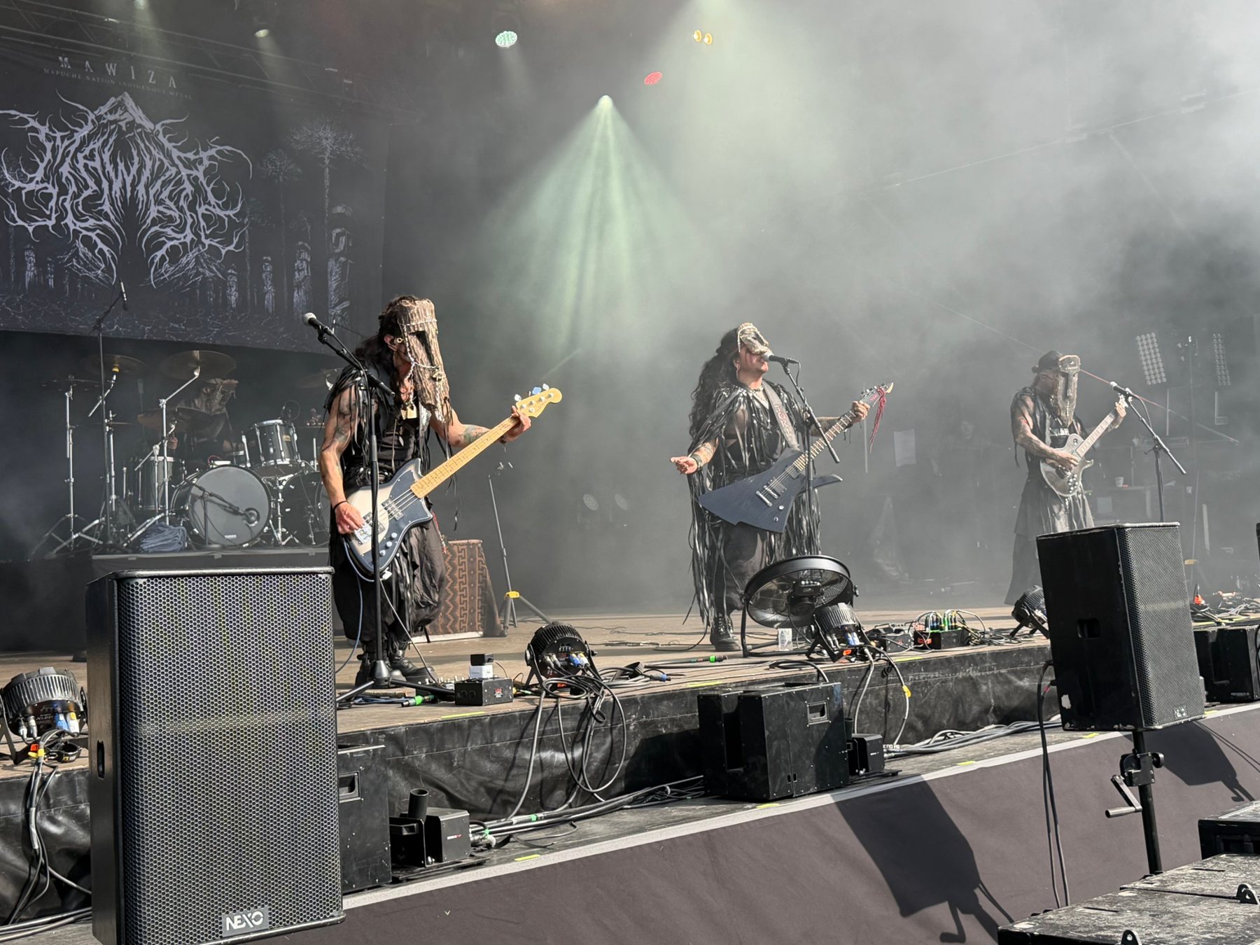 Mawiza – Mapuche-metal fra Chile i Turnébussen